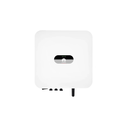 Hvid Huawei hybrid inverter til solcelleanlæg i minimalistisk design