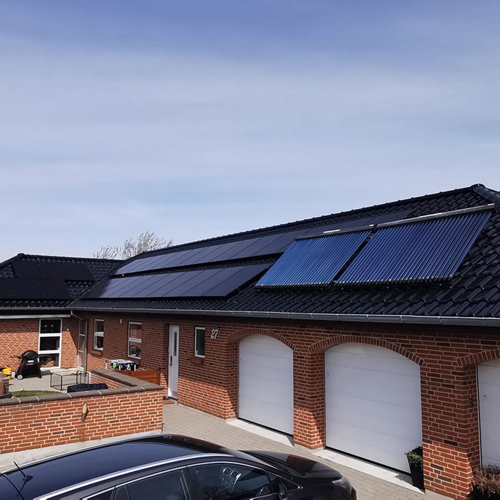 12 kWp solcelleanlæg med batteri