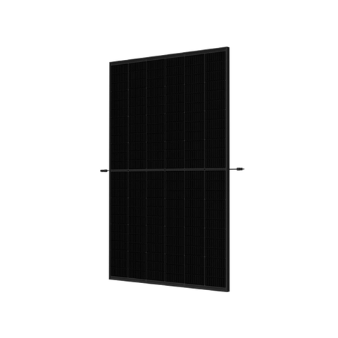 Æstetisk solcellepanel i full black