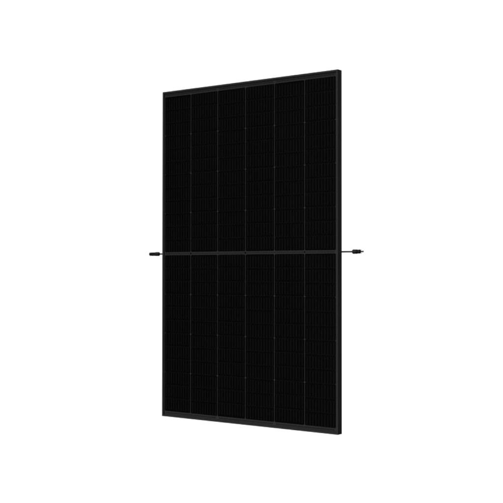 Æstetisk solcellepanel i full black